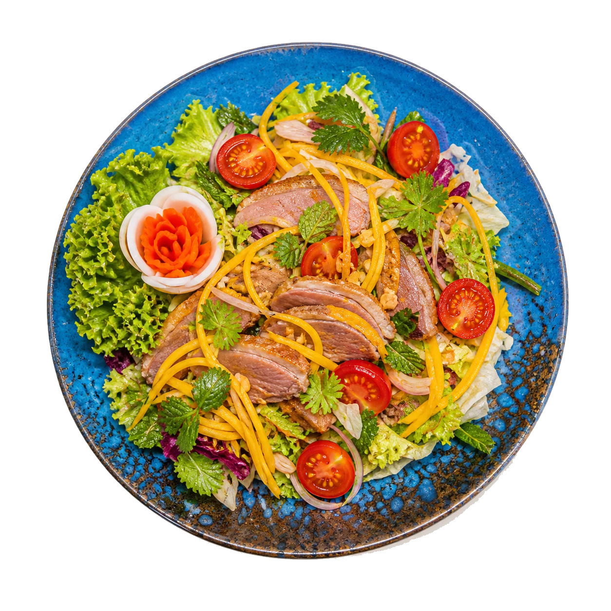 Ente-Mango-Salat