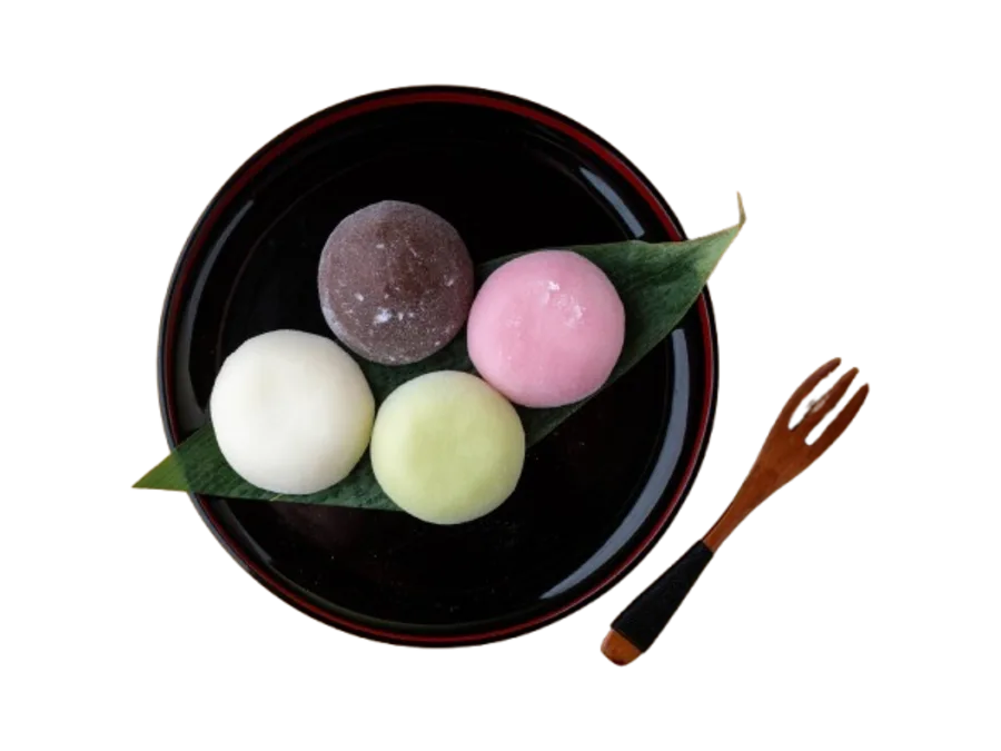 Mochi-Eisplatte